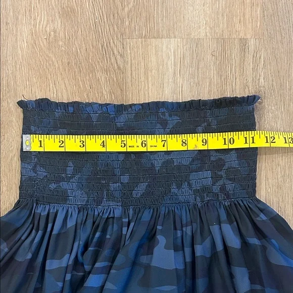 Koch Navy Blue Camouflage Women's Skirt Size XS - Picture 2 of 6